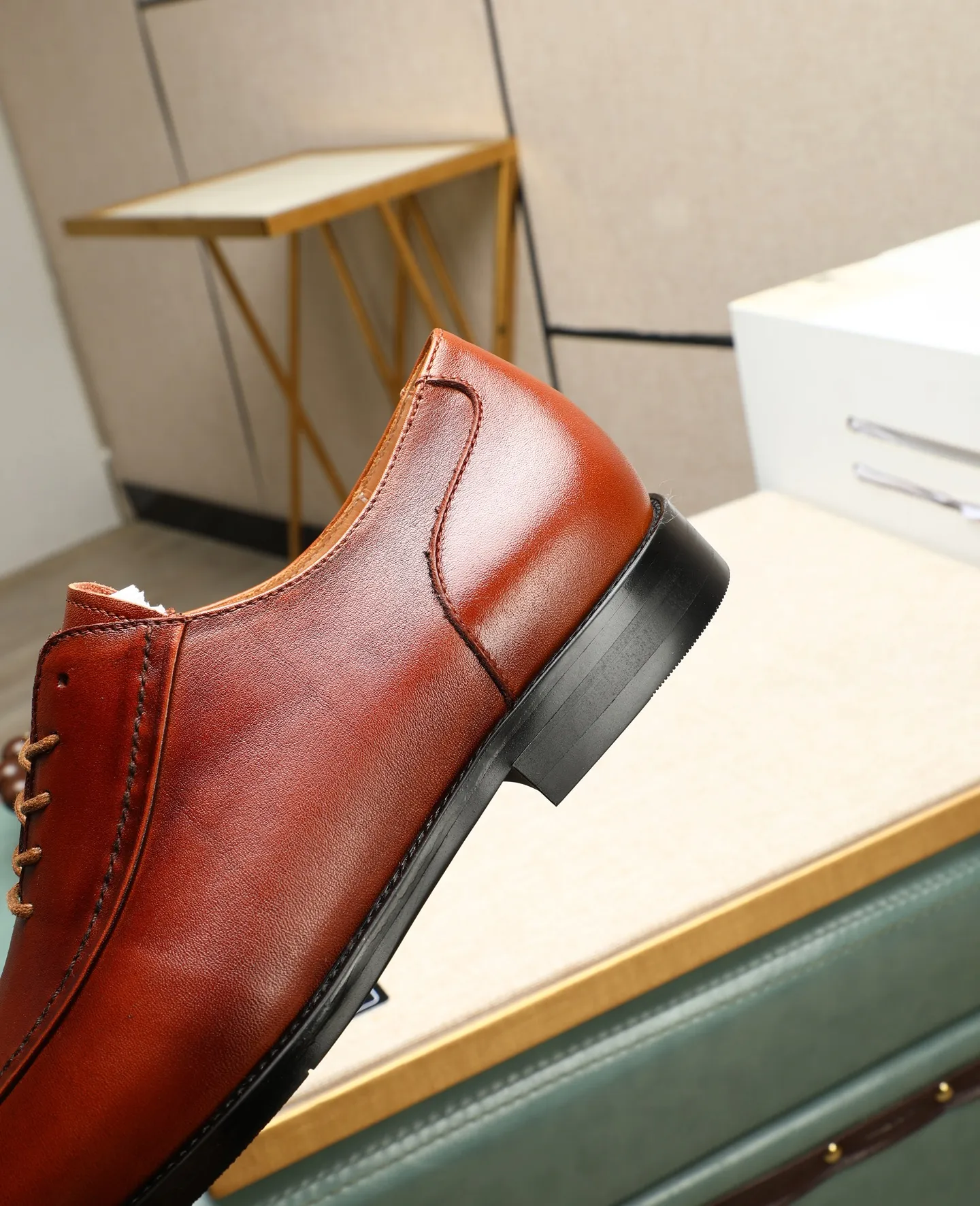 Men's men's shoes💰520📛📛Original (water-dyed cow lining) Gucci GUCCI official website formal shoes🌀 Italian🇮🇹imported cowhide➕top imported water-dyed cowhide lining💋Finely handmade original bottom, the real thing looks better when photographed in person Standard size 38-44